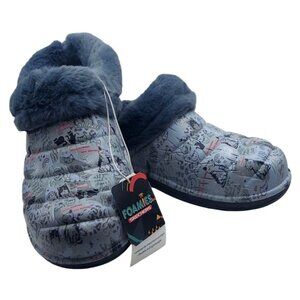 NWT Skechers Bobs Foamies Kitty Cat Lover Faux Fur Lined Slippers Womens Size 8